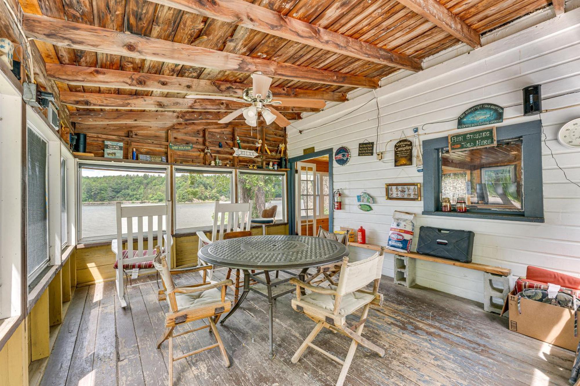 Waterfront Home On Lake Champlain With Dock And Kayaks Orwell Exterior foto