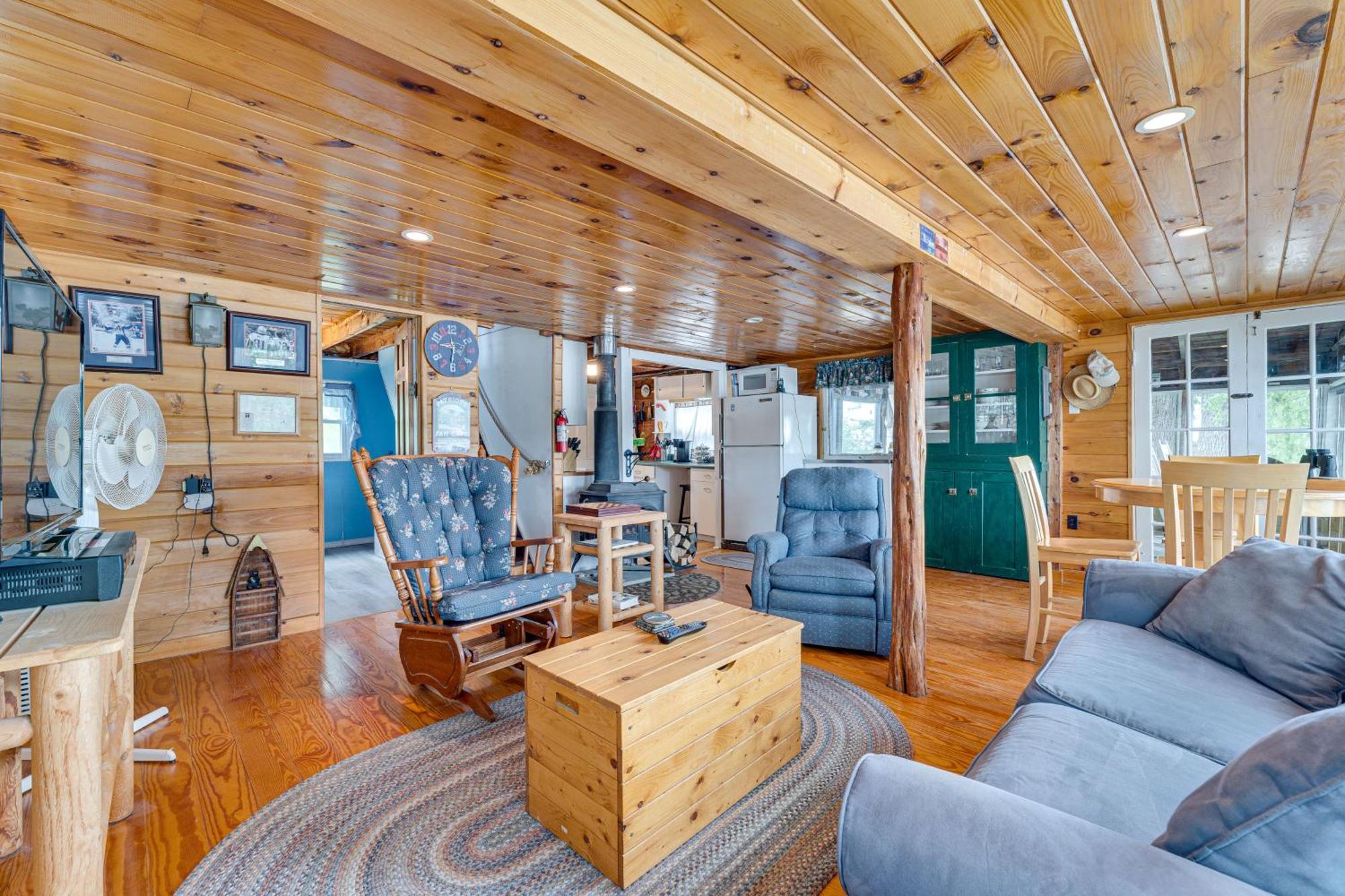 Waterfront Home On Lake Champlain With Dock And Kayaks Orwell Exterior foto